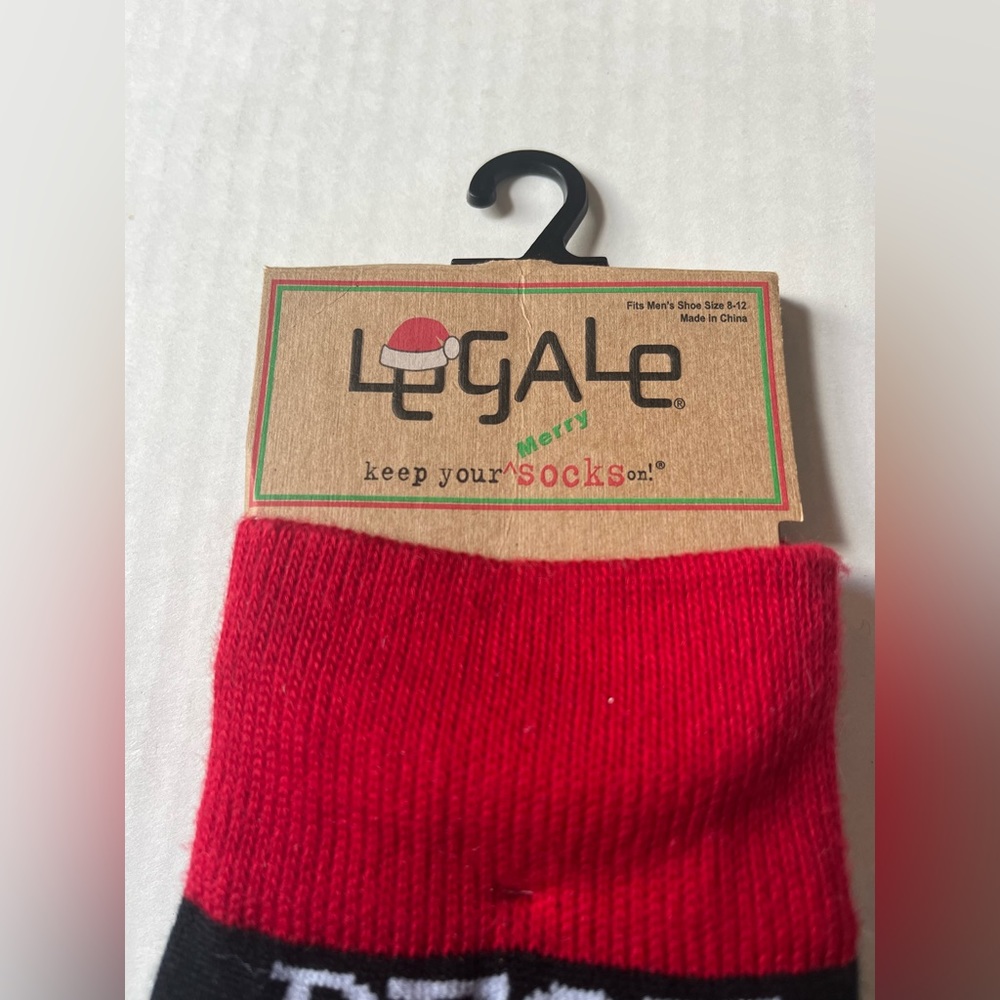 Legale Men’s Socks Brand New With Tags Size 8-12 Best Dad Ever - Picture 2 of 4
